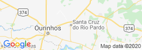 Santa Cruz Do Rio Pardo map